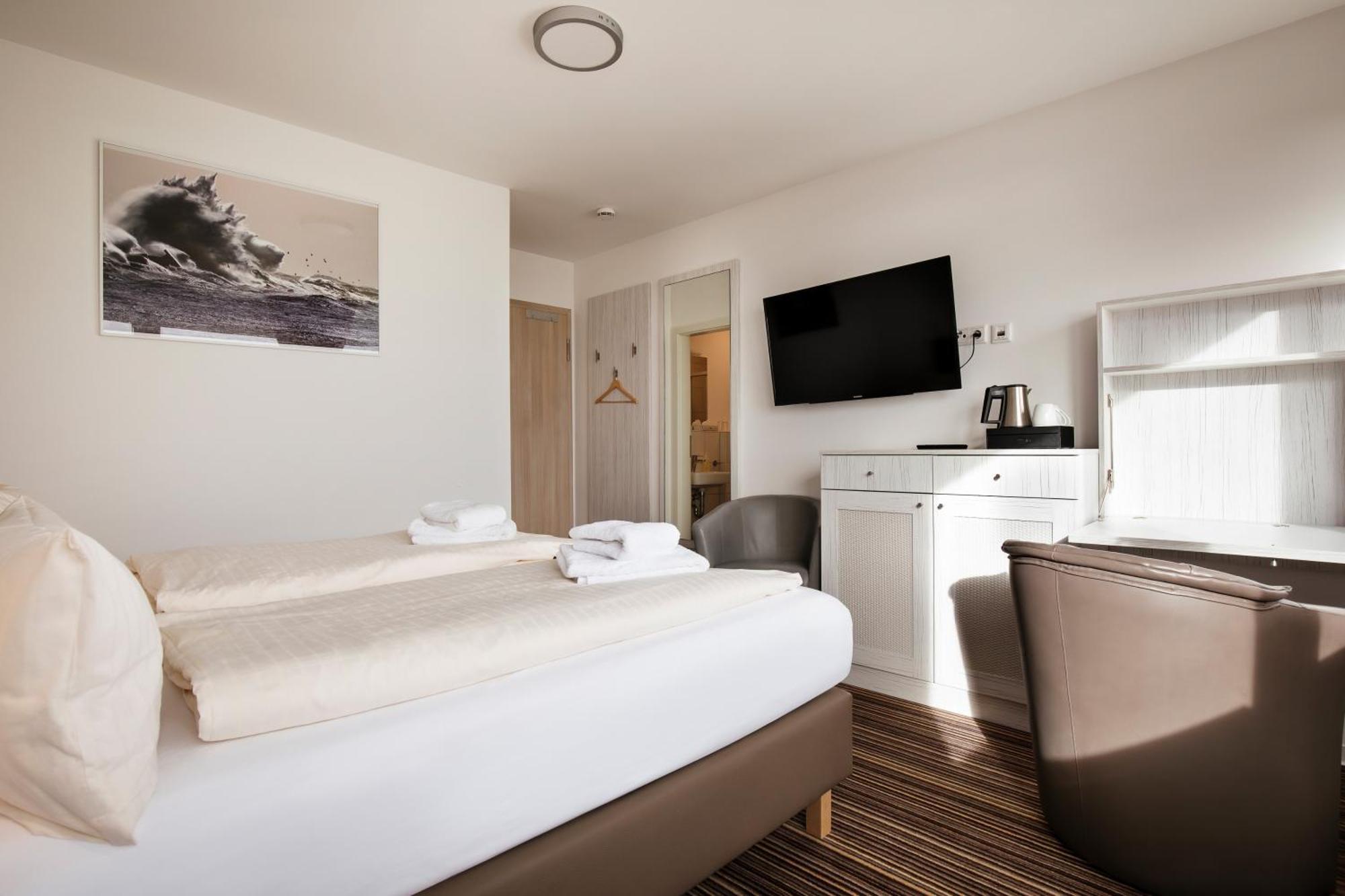 Hotel Felsen-Eck ヘルゴラント エクステリア 写真