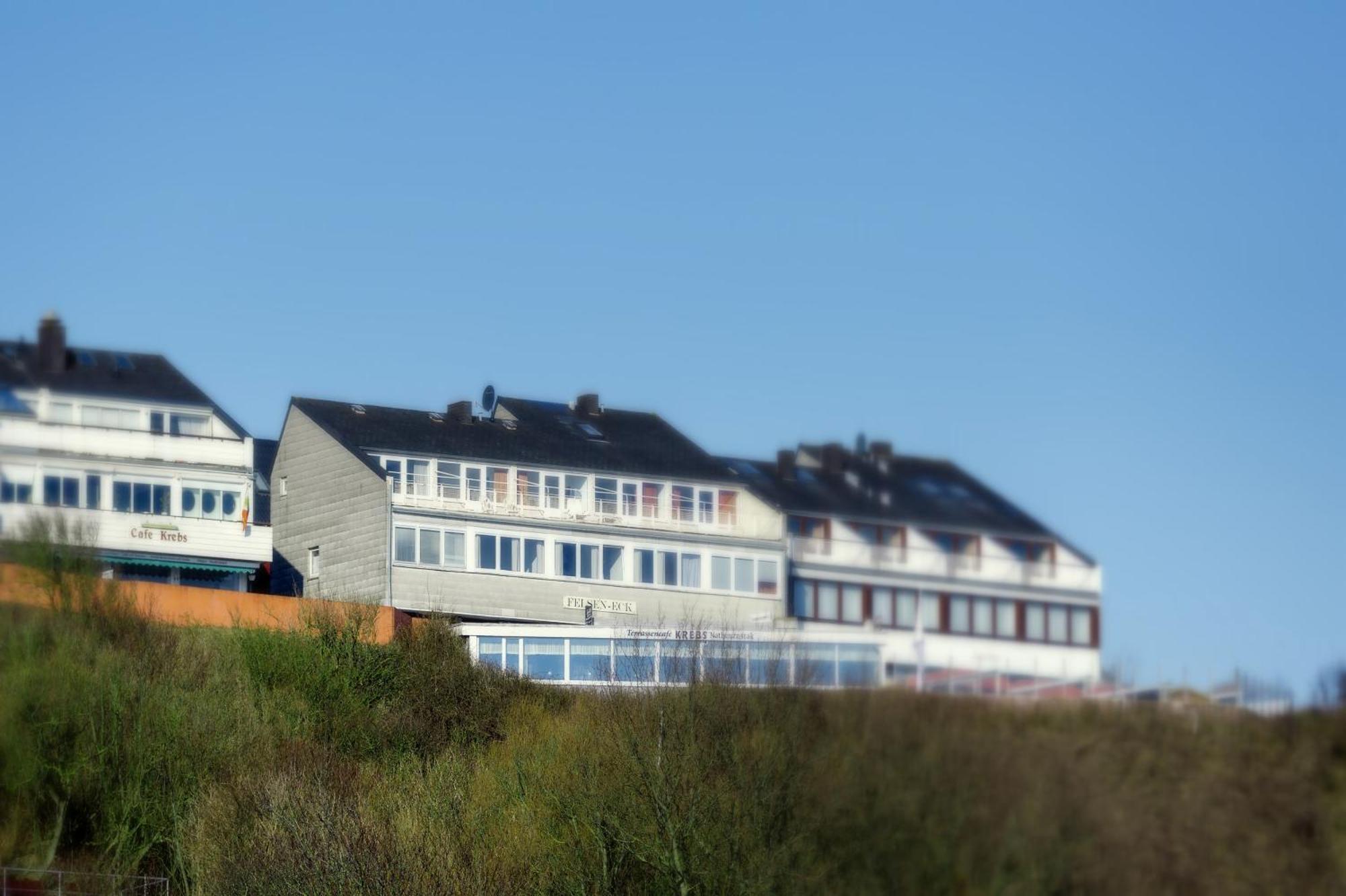 Hotel Felsen-Eck ヘルゴラント エクステリア 写真