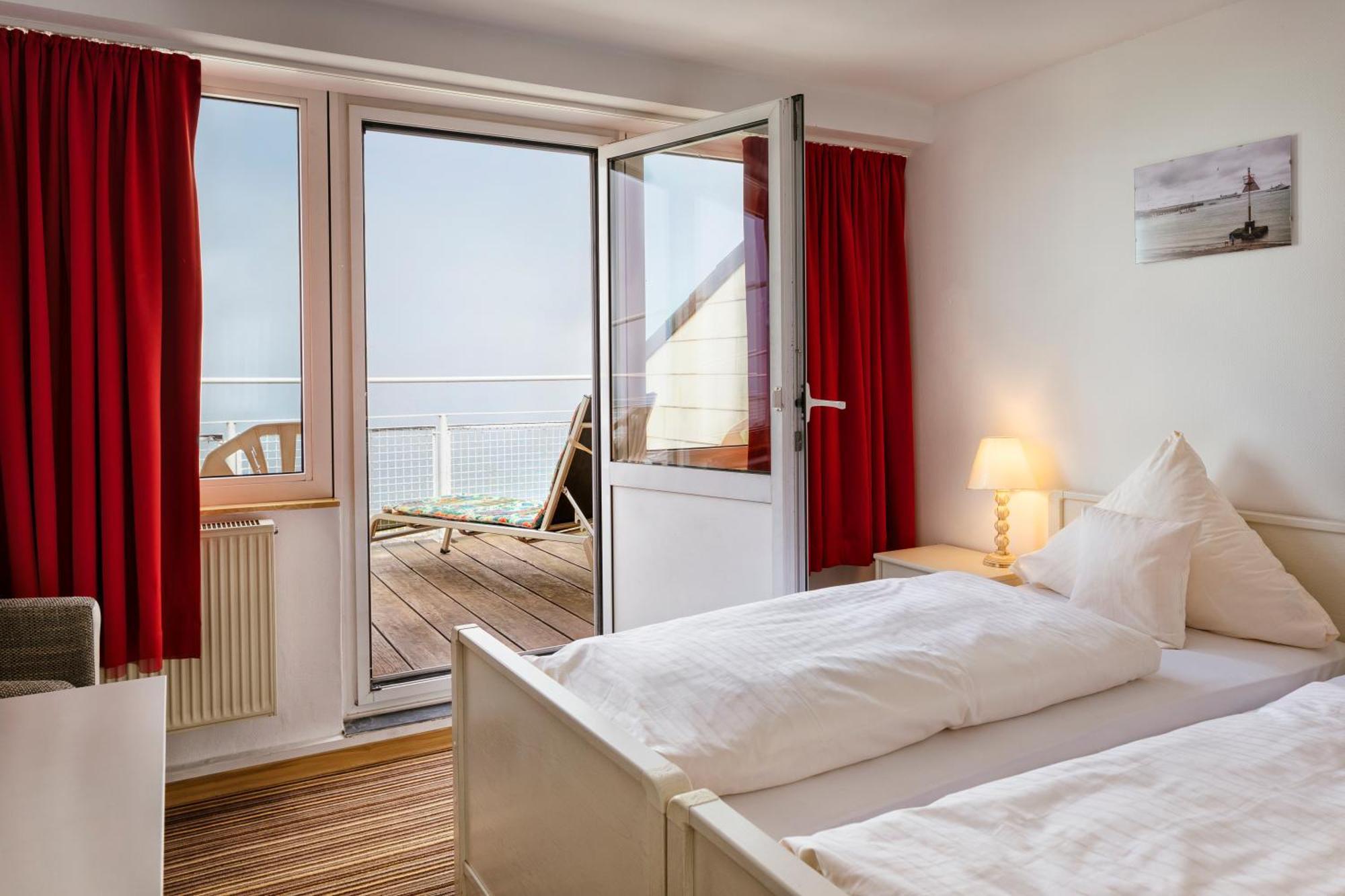 Hotel Felsen-Eck ヘルゴラント エクステリア 写真